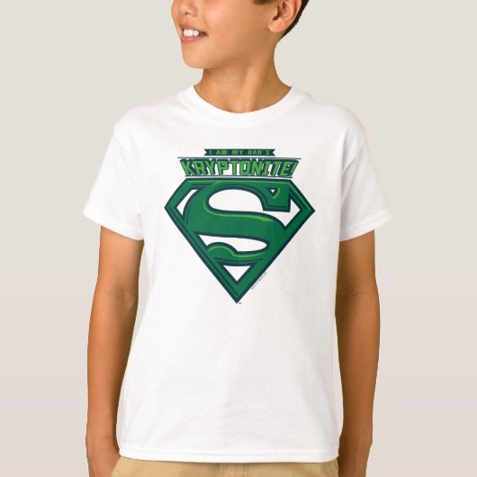 T-shirt Je suis la kryptonite de mon père (Devant)