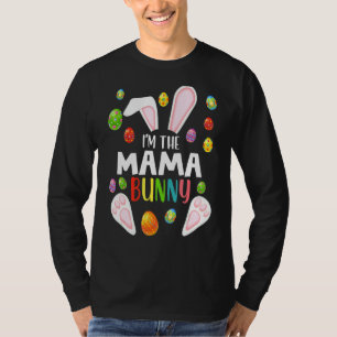 T-shirt Je suis La Mama Bunny T Shirt Funny Matching Famil