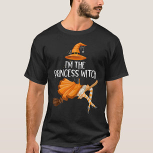 T-shirt Je suis la princesse sorcière Halloween Matching C
