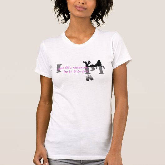 T-shirt Je suis la raison… (Devant)