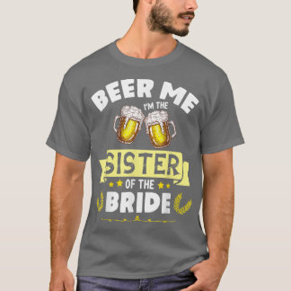 T-shirt Je suis la soeur de la mariée mariée Mariée Mariée