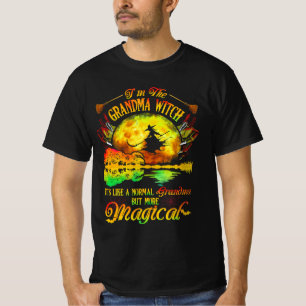 T-shirt Je Suis La Sorcière De Grand-Mère Comme Une Magie 