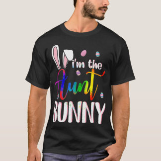 T-shirt Je suis La Tante Gay Lgbt Bunny Matching Famille P