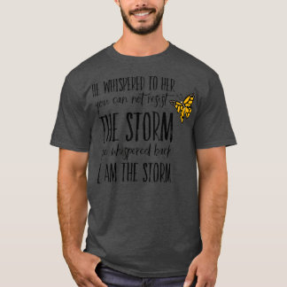 T-shirt Je suis la tempête