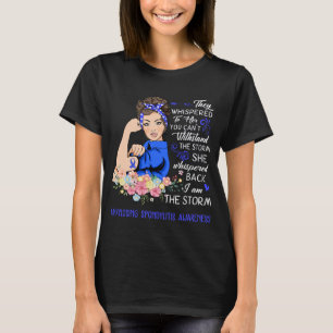 T-shirt Je Suis La Tempête Ankyloser Spondylitis Sensibili