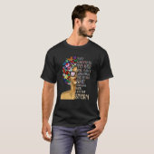 T-shirt Je Suis La Tempête Black History Mois Black Queen  (Devant entier)