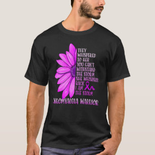 T-shirt Je suis la tempête Fibromyalgie Guerrier 1