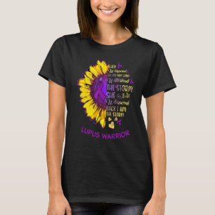 T-shirt Je Suis La Tempête Lupus Guerrier Sunflower Lupus