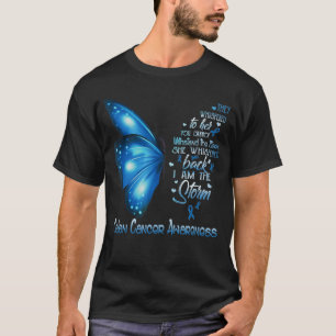 T-shirt Je suis la tempête Ruban de sensibilisation au can