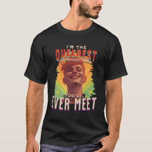 T-shirt Je Suis L'Allié Droit Le Plus Queerest Jamais Renc