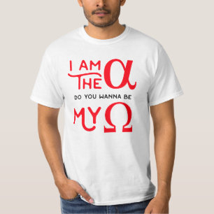 T-shirt Je suis l'Alpha