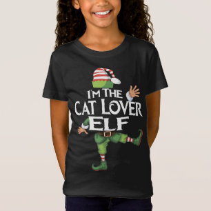 T-Shirt Je suis l'Amoureux des chats Elf drôle Famille de 