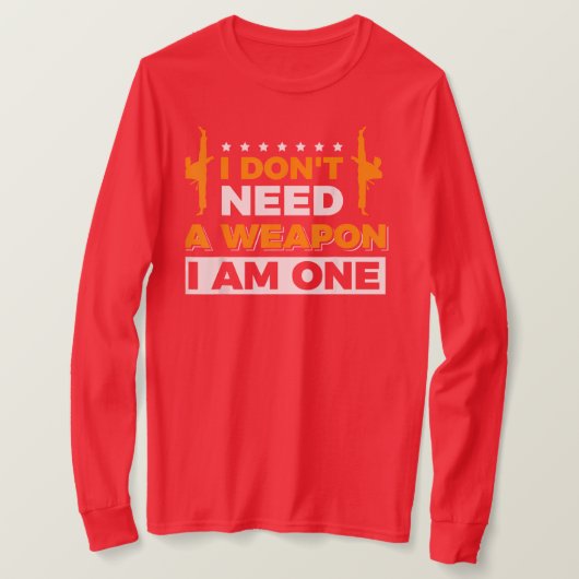 T-shirt Je suis l'arme  (Design devant)