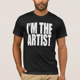 T-shirt Je suis L'ARTISTE