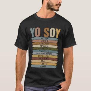 T-shirt Je Suis Latine Mois du patrimoine hispanique Racin