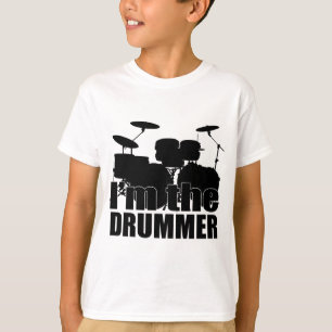 T-shirt Je suis le batteur