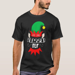 T-shirt Je Suis Le Béni Elf Family Matching Group Christma