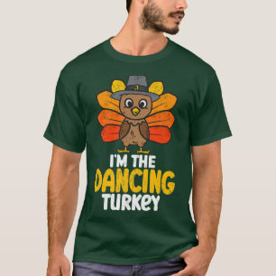 T-shirt Je suis le Bon thanksgiving Dancing Turkey 2022 Au