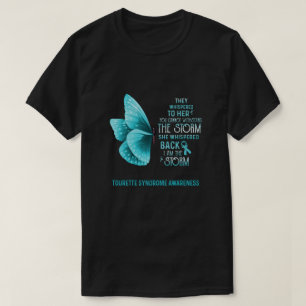 T-shirt Je Suis Le Butterf De Sensibilisation Au Syndrome
