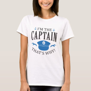 T-shirt Je suis le capitaine