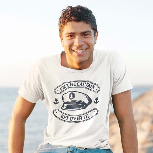 T-shirt Je suis le capitaine