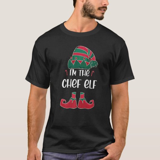 T-shirt Je suis Le Chef Elf Christmas Party Correspondance (Devant)