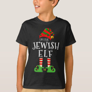 T-shirt Je suis le chef Elfe en charge de Noël de famille
