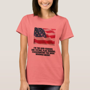 T-shirt Je suis LE CONSERVATEUR TRÈS CROYANT