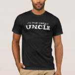 T-shirt Je suis le cool du type drôle FOU de l'ONCLE |<br><div class="desc">Ceci "je suis que T-shirt de l'oncle fol" fait le grand cadeau à partir des enfants pour leur oncle frais. Également une manière d'amusement d'annoncer que vous êtes enceintes. Donner cette chemise drôle est une grande manière de faire le grand faire-part à votre frère que vous attendez un bébé et...</div>