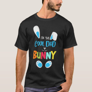 T-shirt Je Suis Le Cool Papa Bunny Matching