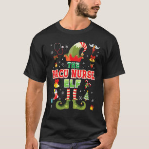 T-shirt Je suis le costume de Noël de lutin d'infirmière d