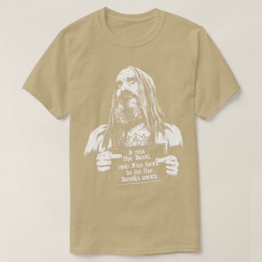 T-shirt Je suis le diable (Design devant)