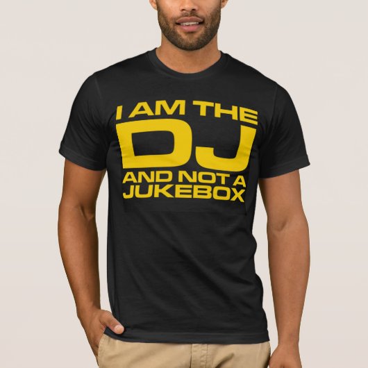 T-shirt Je suis le DJ (Devant)