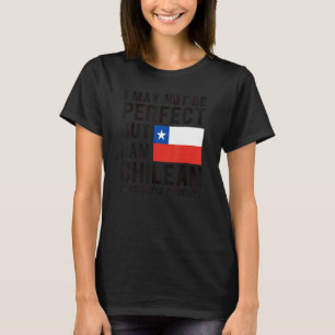 T-shirt Je suis le Drapeau chilien Patrimoine Chilien Raci