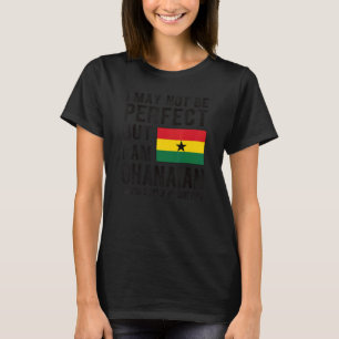 T-shirt Je suis le drapeau ghanéen Ghana Patrimoine Racine