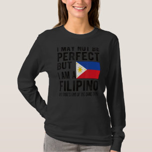 T-shirt Je suis le drapeau philippin Philippines Fières ra