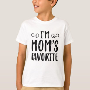 T-shirt Je suis le favori de maman