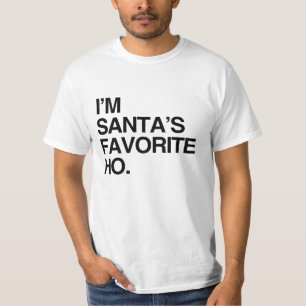 T-shirt Je suis le FAVORI de PÈRE NOËL HO - .png