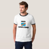 T-shirt JE SUIS le FILS drapeau de CONGO, Congo (Devant entier)
