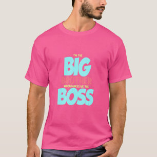 T-shirt Je suis le frère du Big Bro qui me rend père famil