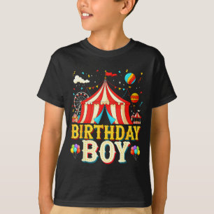 T-shirt Je suis le garçon d'anniversaire Thème de fête de 
