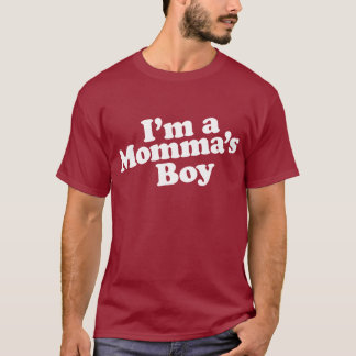 T-shirt Je suis le garçon d'un Momma