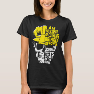 T-shirt Je Suis Le Gardien Des Courants Qui Portent Le Pou