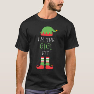 T-shirt Je suis le Gigi Elf Christmas Family Matching Grou