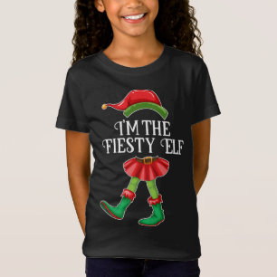 T-Shirt Je suis le groupe de famille Elf Drummer Matching