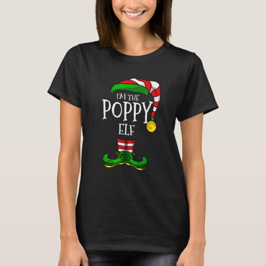 T-shirt Je suis Le Groupe Elf Poppy Famille de jumelage de (Devant)
