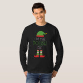 T-shirt Je Suis Le Groupe Polonais Elf Christmas Family Ma (Devant entier)