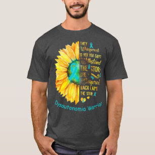 T-shirt Je suis le guerrier de la dysautonomie des tempêt