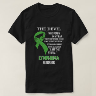 T-shirt Je Suis Le Guerrier De Sensibilisation Au Lymphome