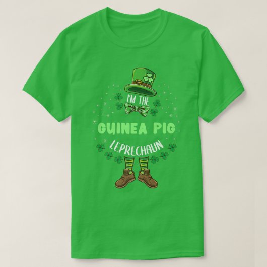 T-shirt Je Suis Le Jour de la Saint Patrick De Leprechaun  (Design devant)